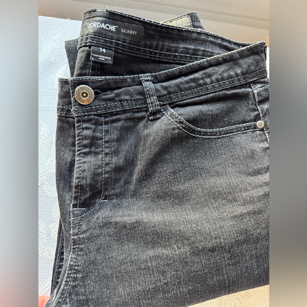Jordache skinny Jeans size 14 - Picture 4 of 8